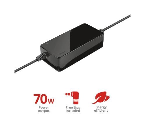Блок живлення до ноутбуку Trust Primo 70W-19V Universal Laptop Charger (22141_TRUST)