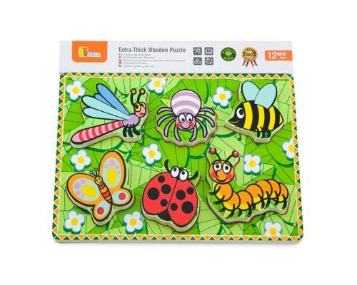 Розвиваюча іграшка Viga Toys Комахи (56437)