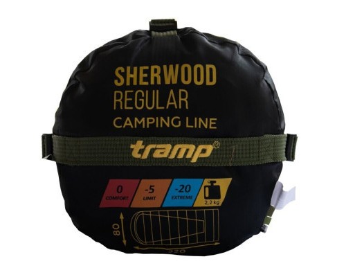 Спальний мішок Tramp Sherwood Regular Olive/Grey R (UTRS-054R-R)
