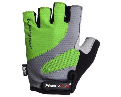Велорукавиці PowerPlay 5004 Green M (5004C_M_Green)
