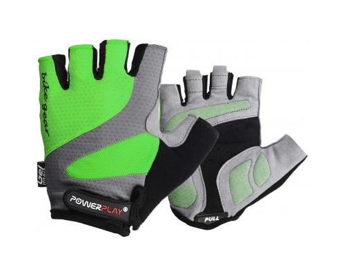 Велорукавиці PowerPlay 5004 Green M (5004C_M_Green)
