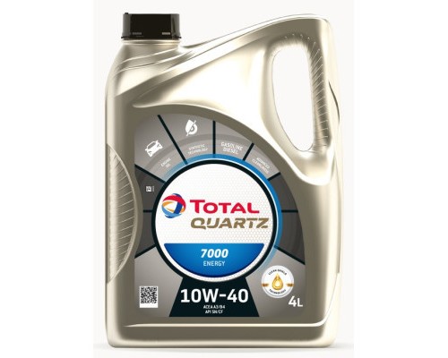 Моторна олива Total QUARTZ 7000 ENERGY 10W-40 4л (TL 216679)