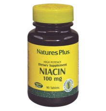 Вітамін Natures Plus Ніацин, Niacin, 100 мг, 90 таблеток (NAP-01850)
