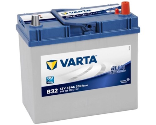Акумулятор автомобільний Varta Blue Dynamic 45Аh без нижн. бурта (545156033)