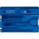 Ніж Victorinox SwissCard Transparent Blue (0.7122.T2)