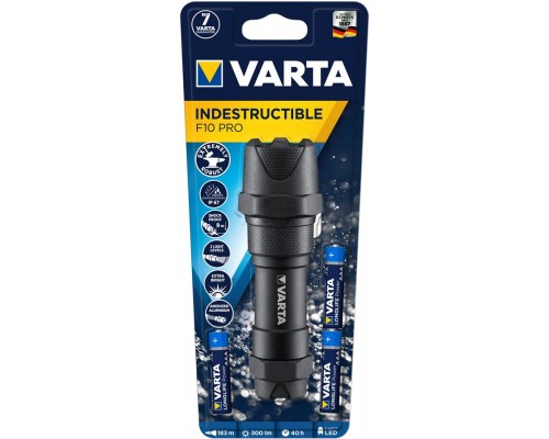 Ліхтар Varta Indestructible F10 Pro LED 3хААА (18710101421)