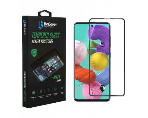 Скло захисне BeCover Samsung Galaxy M52 SM-M526 Black (706905)