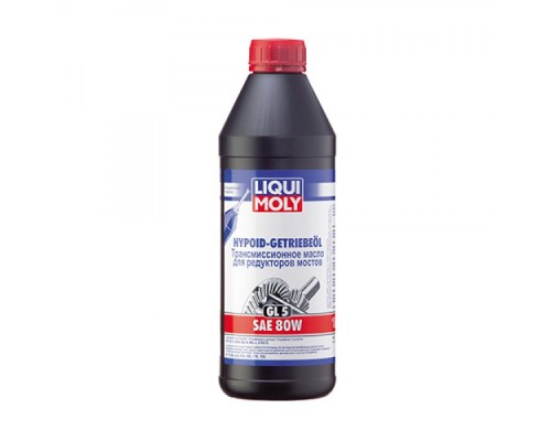 Трансмісійна олива Liqui Moly Hypoid-Geriebeoil SAE 80W (GL5) 1л (1025)