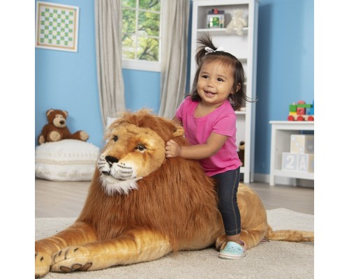 М'яка іграшка Melissa&Doug Гігантський плюшевий лев, 1,8 м (MD12102)