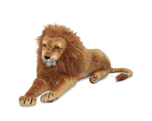 М'яка іграшка Melissa&Doug Гігантський плюшевий лев, 1,8 м (MD12102)