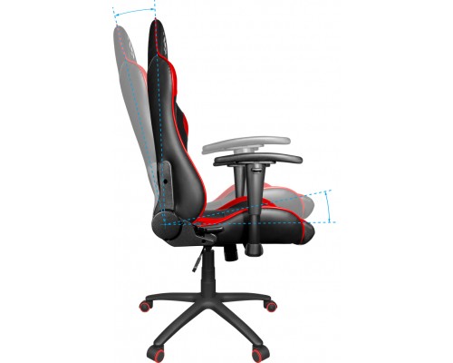 Крісло ігрове Defender Devastator CT-365 Black/Red (64365)