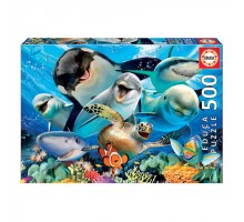 Пазл Educa Підводне селфі 500 елементов (6425285)