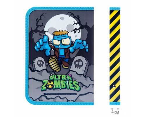 Папка для зошитів Yes В5 на блискавці Zombie (491795)