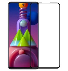 Скло захисне PowerPlant Full screen Samsung Galaxy M51, Black (GL609215)