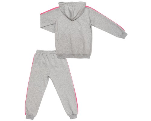 Спортивний костюм дитячий Joi із серцем (S-703-140G-gray)