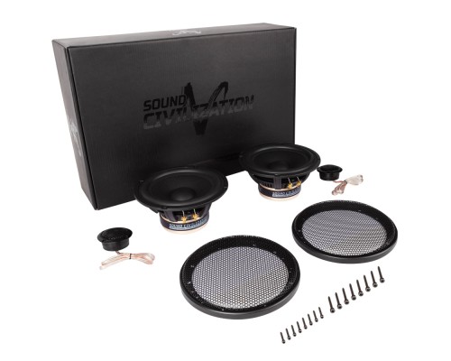 Компонентна акустика Kicx Sound Civilization QD 6.2