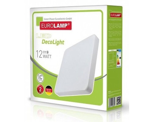 Світильник Eurolamp DecoLight 12W 4000K (LED-NLS-12/4(F)new)