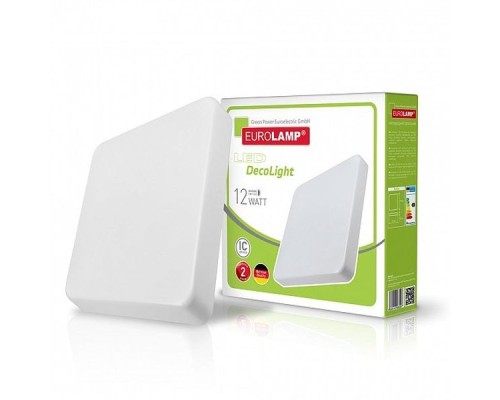Світильник Eurolamp DecoLight 12W 4000K (LED-NLS-12/4(F)new)