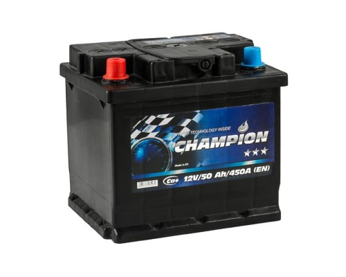 Акумулятор автомобільний Champion Black 50 Ah/12V (CHB50-1)