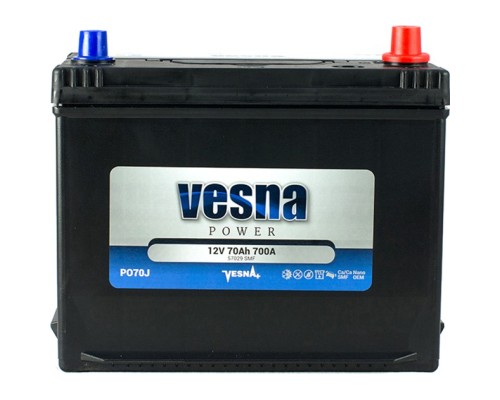 Акумулятор автомобільний Vesna 70 Ah/12V Vesna Japan Euro (415 270)