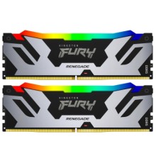 Модуль пам'яті для комп'ютера DDR5 32GB (2x16GB) 6000 MHz FURY Renegade RGB Kingston Fury (ex.HyperX) (KF560C32RSAK2-32)