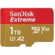 Карта пам'яті SanDisk 1 TB microSDXC UHS-I U3 V30 A2 Extreme (SDSQXAV-1T00-GN6MN)
