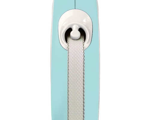 Повідок для собак Flexi New Comfort М стрічка 5 м (блакитний) (4000498043615)