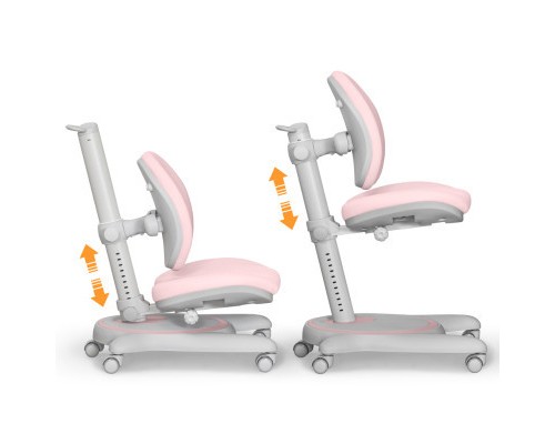 Дитяче крісло Mealux Ortoback Duo Plus Pink (Y-510 KP Plus)