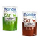 Вологий корм для кішок Monge Cat grill mix з кроликом та ягням 1.02 кг (8009470017534)