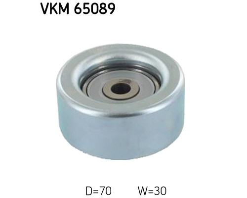 Ролик натягувача ременя SKF VKM 65089
