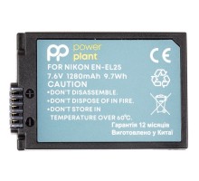 Акумулятор до фото/відео PowerPlant Nikon EN-EL25 1280mAh (decoded) (CB970520) 