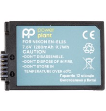 Акумулятор до фото/відео PowerPlant Nikon EN-EL25 1280mAh (decoded) (CB970520)