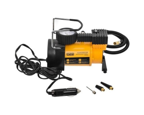 Автомобільний компресор СИЛА МАКСІ 35л/хв, 7 Атм (900408)