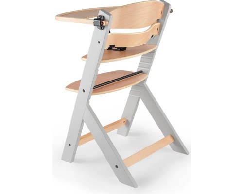 Стілець для годування Kinderkraft Enock Gray Wood (5902533915095)