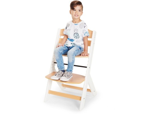 Стілець для годування Kinderkraft Enock Gray Wood (5902533915095)