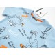 Футболка дитяча First kids з динозаврами (3032-98B-blue)