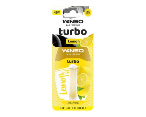 Ароматизатор для автомобіля WINSO Turbo Lemon (532710) 