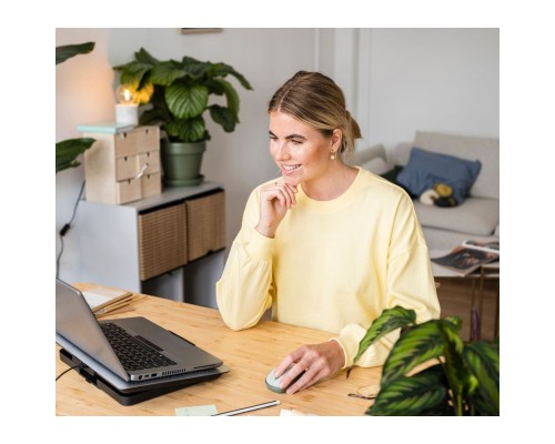 Мишка Trust YVI+ Silent Eco Wireless Green (24552)