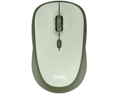 Мишка Trust YVI+ Silent Eco Wireless Green (24552)