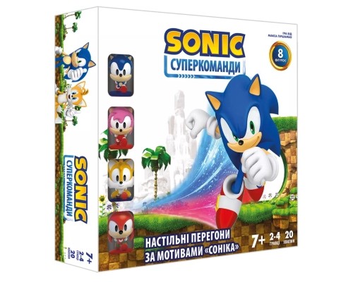Настільна гра Geekach Games Сонік. Суперкоманди (Sonic Super Teams) (GKCH094S) Настільна гра Geekach Games Сонік. Суперкоманди (Sonic Super Teams) (GKCH094S)