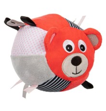 Брязкальце Canpol м'ячик з дзвоником BEARS кораловий (68/074_cor)