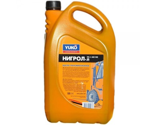 Трансмісійна олива Yuko Нігрол - Л GL-1, SAE 140 5л (4820070240788)