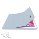 Чохол до планшета BeCover Tri Fold Soft TPU mount Apple Pencil Apple iPad 10.2 2019/2020/2021 Light Blue (706747)
