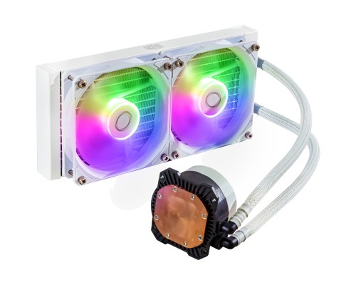 Система рідинного охолодження CoolerMaster MasterLiquid 240L Core ARGB White (MLW-D24M-A18PZ-RW)