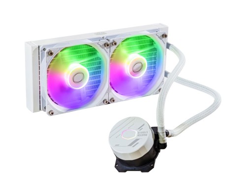 Система рідинного охолодження CoolerMaster MasterLiquid 240L Core ARGB White (MLW-D24M-A18PZ-RW)