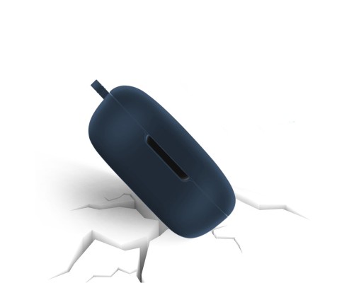 Чохол для навушників BeCover Silicon для Xiaomi Redmi Buds 4 Lite Deep Blue (709583)
