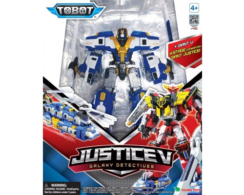 Трансформер Tobot Детективи Галактики С2 міні Гігант Джастіс (301121)