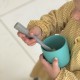 Набір дитячого посуду MinikOiOi Scooper - Bubble Beige ложка силіконова (101140008)