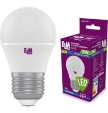 Лампочка ELM D45 3W PA10 E27 4000 (18-0121.)