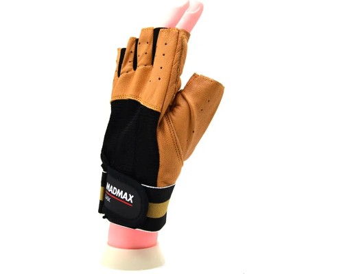Рукавички для фітнесу MadMax MFG-248 Clasic Brown M (MFG-248-Brown_M)